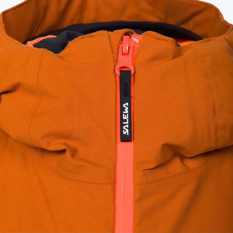 Детско ски яке Salewa Sella PTX/TWR есенно/флуорово оранжево 7