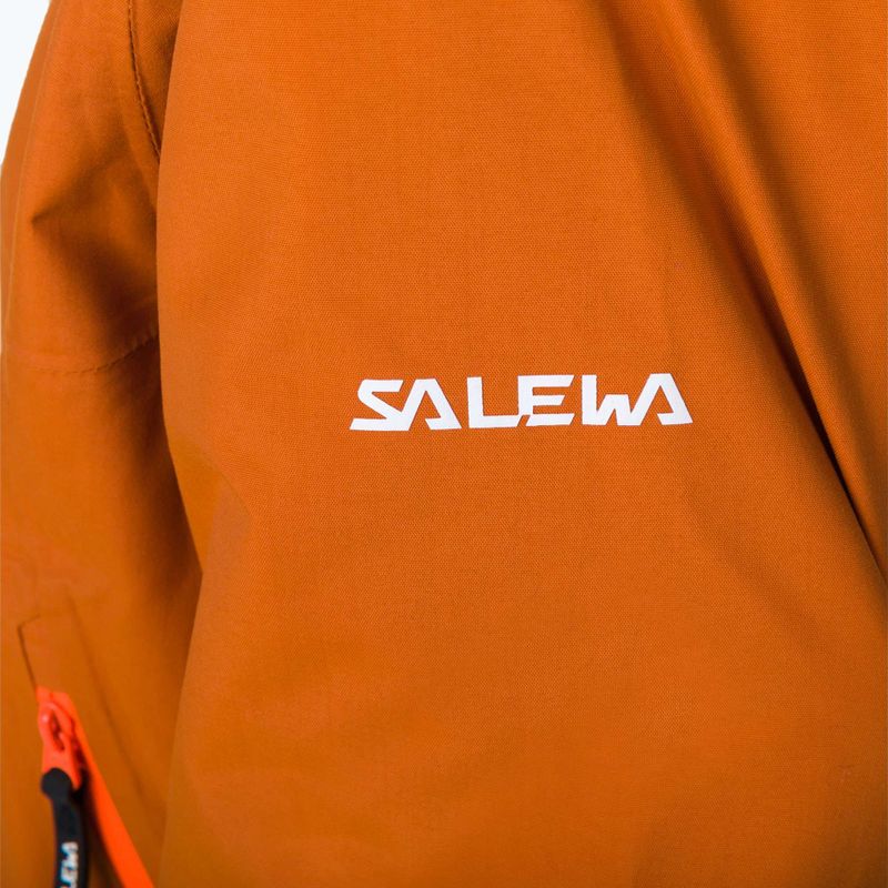 Детско ски яке Salewa Sella PTX/TWR есенно/флуорово оранжево 8