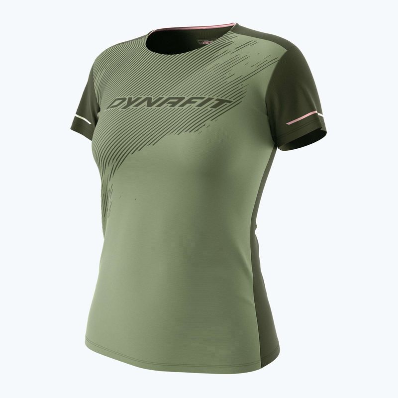 Дамска тениска за бягане DYNAFIT Alpine 2 Tee sage 4