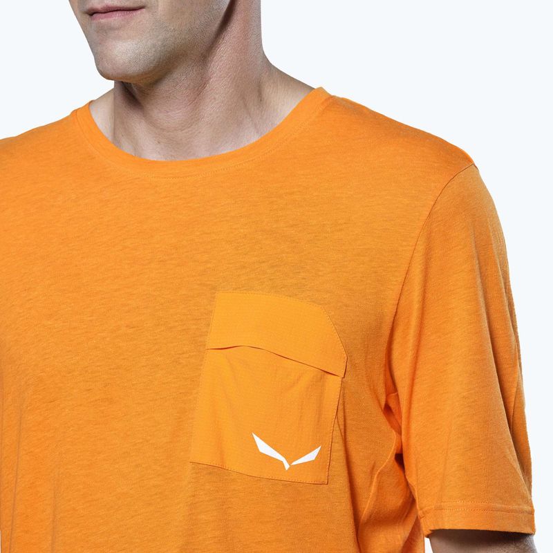 Мъжка риза за трекинг Salewa Agner Hemp/Dst turmeric 4