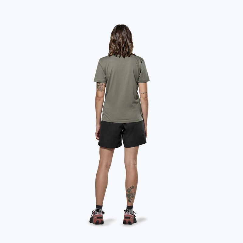 Дамска тениска Salewa Eagle Logo Patch 5A50 избледняло зелено 3