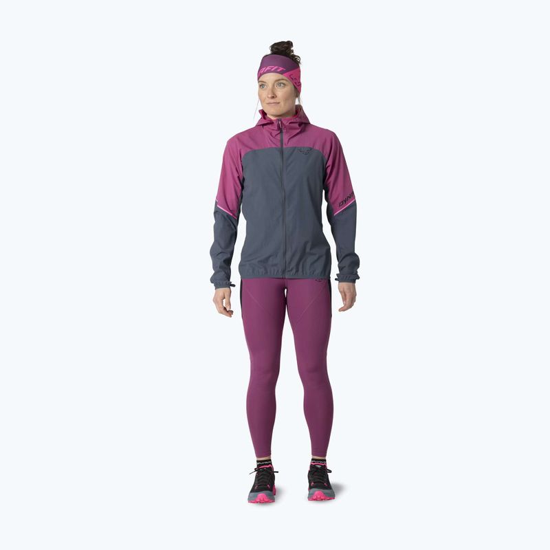 Дамско яке за бягане DYNAFIT Alpine Wind magenta 2