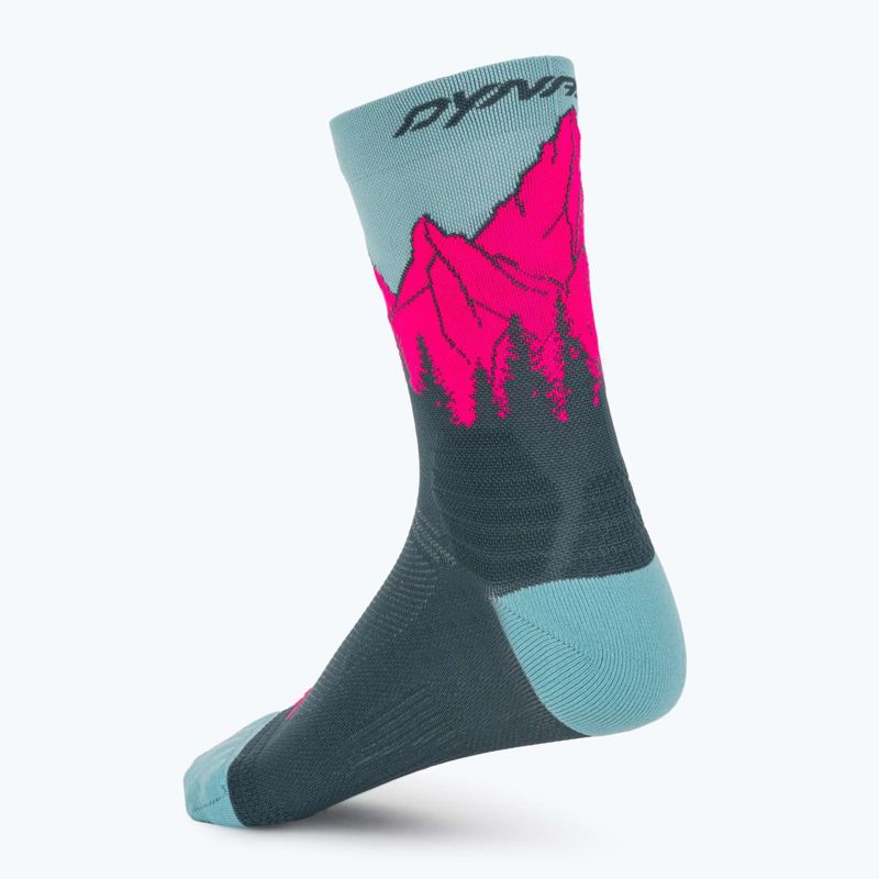 Чорапи DYNAFIT Traverse Crew cinder pink glo/6070 2