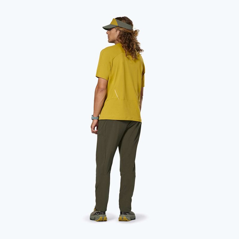 Мъжка тениска Salewa Pedroc Tech Dry olive oil 3