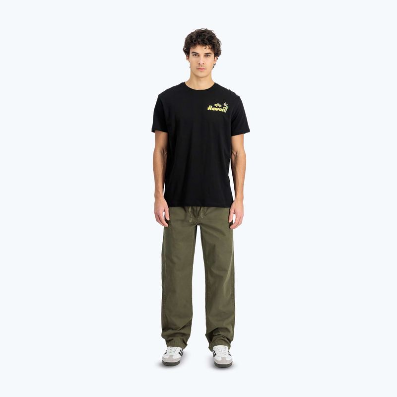 Alpha Industries мъжка тениска Pearl Harbor Back Print black 2