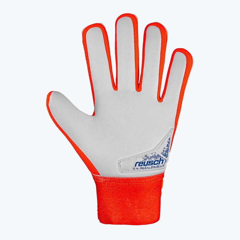 Вратарски ръкавици Reusch Attrakt Starter Grip hyper orng/elec blue 3