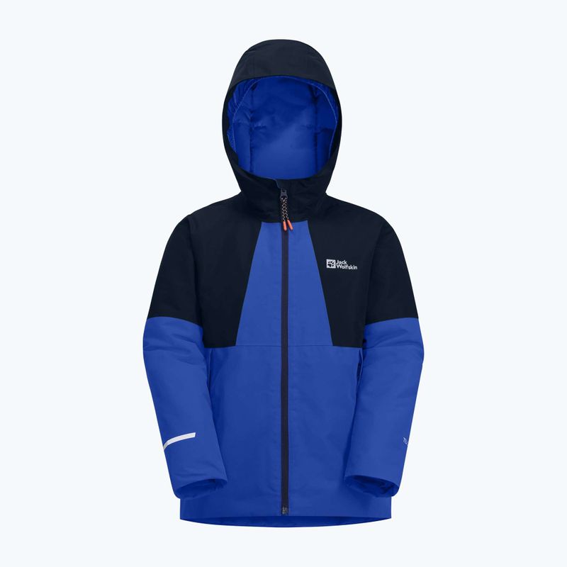 Детско пухено яке Jack Wolfskin Actamic 2L Ins crisp cobalt 5