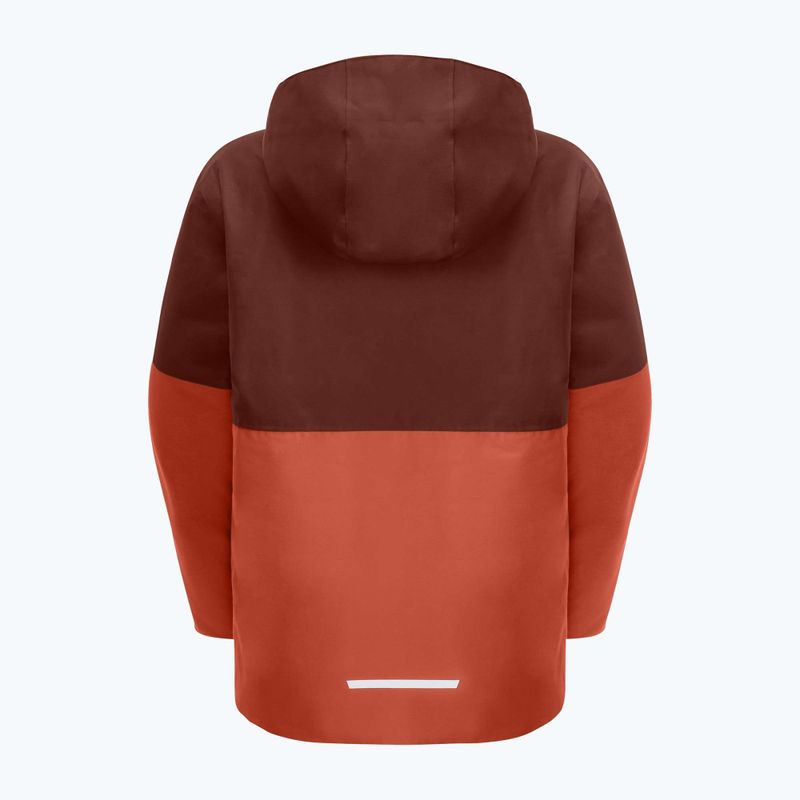 Детско пухено яке Jack Wolfskin Actamic 2L Ins coral orange 6