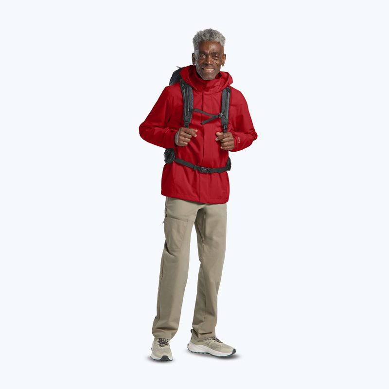 Мъжко яке за дъжд Jack Wolfskin Trailtime 2L adrenaline red 2