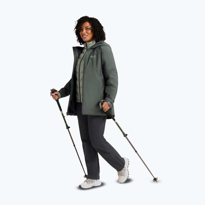 Дамски туристически обувки Jack Wolfskin Wild Hike Texapore Mid oyster 9