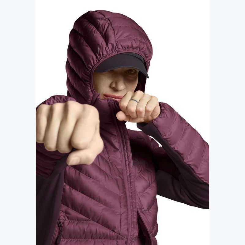 Дамско подплатено яке Jack Wolfskin Routeburn Pro Ins raisin 5