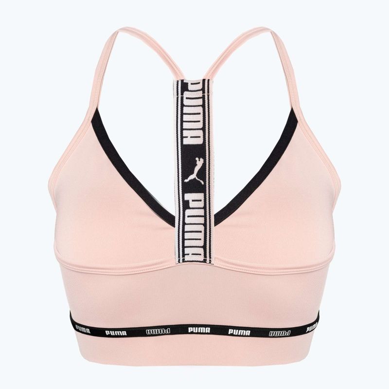 PUMA Low Impact Puma Strong Strappy фитнес сутиен розов 522225 66 2