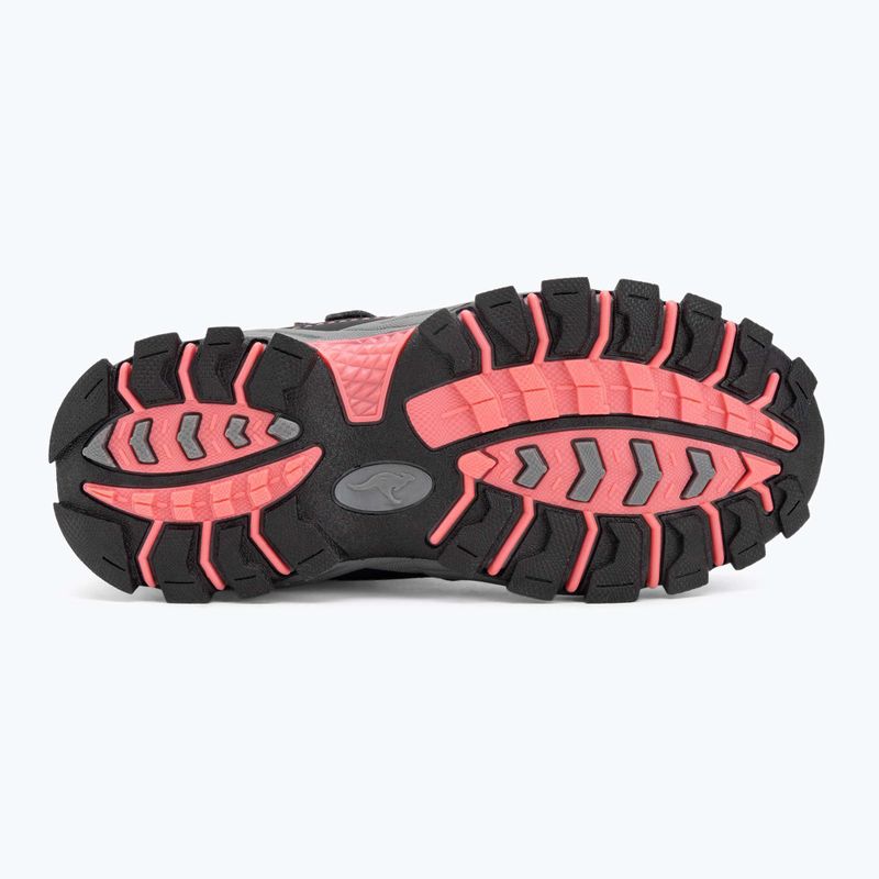 Детски ботуши за сняг KangaROOS K-Robi KTX jet black/daisy pink 4