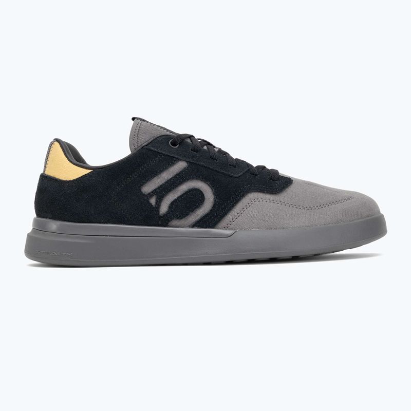 Мъжки обувки за колоездене adidas FIVE TEN Sleuth core black/charcoal/oat platform 2
