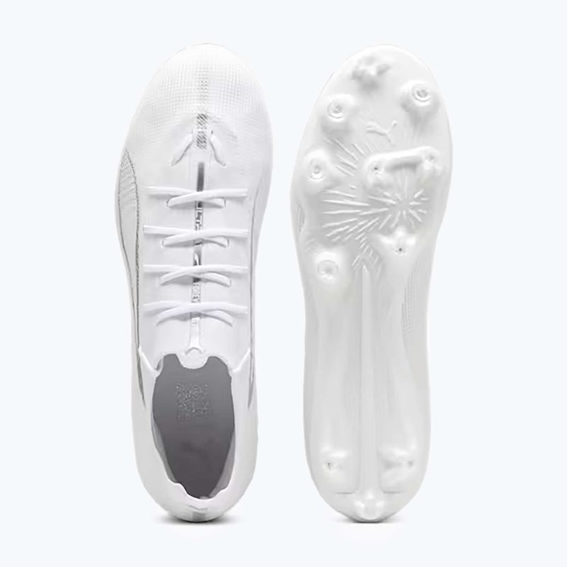 Футболни обувки PUMA Ultra 5 Pro FG/AG puma white/puma white 11