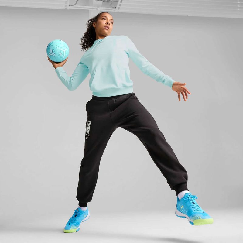 Мъжки спортни обувки на закрито PUMA Solarstrike III luminous blue/club navy/fizzy apple 11