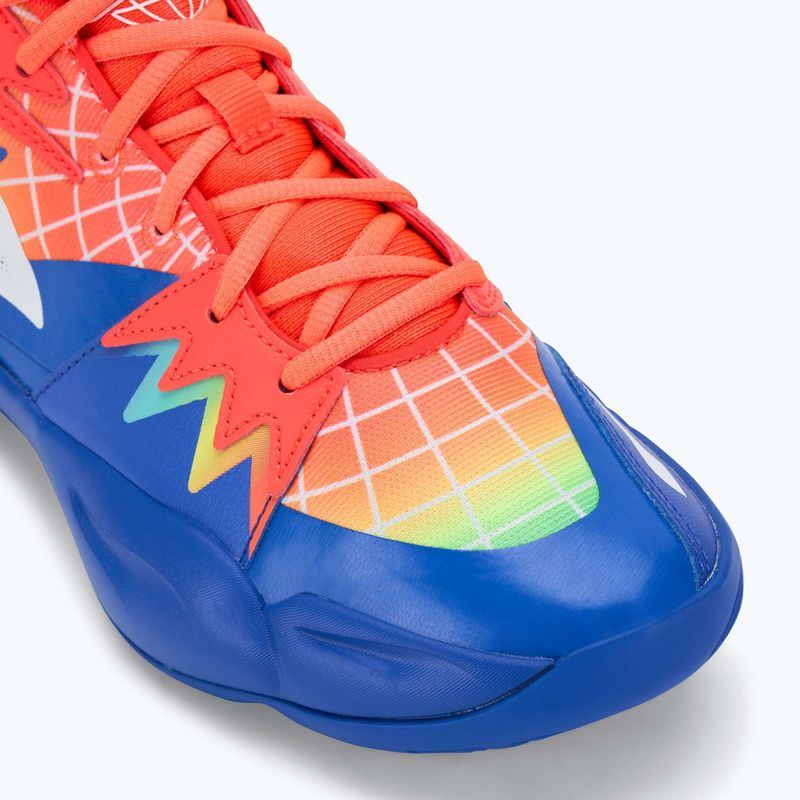 Мъжки баскетболни обувки PUMA Genetics Marcus Smart royal sapphire/red blast 8
