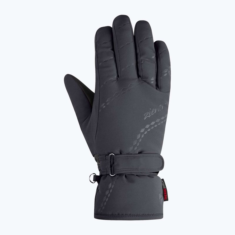 Дамски скиорски ръкавици ZIENER Keva-Z PR black 2