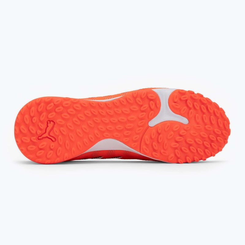 Футболни обувки PUMA Future 9 Match TT + Mid Jr glowing red/puma white/puma black/puma silver 4