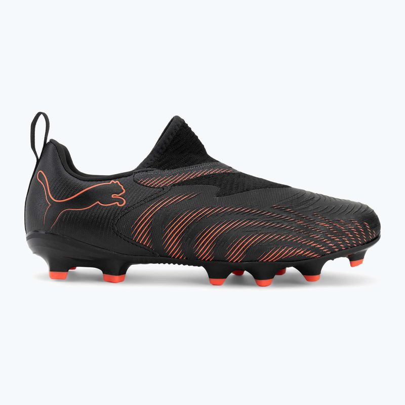 Детски футболни обувки PUMA Future 9 Match LL FG/AG Jr puma black/glowing red/strong grey 2
