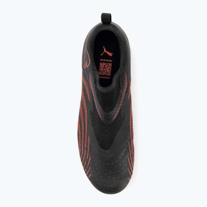 Детски футболни обувки PUMA Future 9 Match LL FG/AG Jr puma black/glowing red/strong grey 5