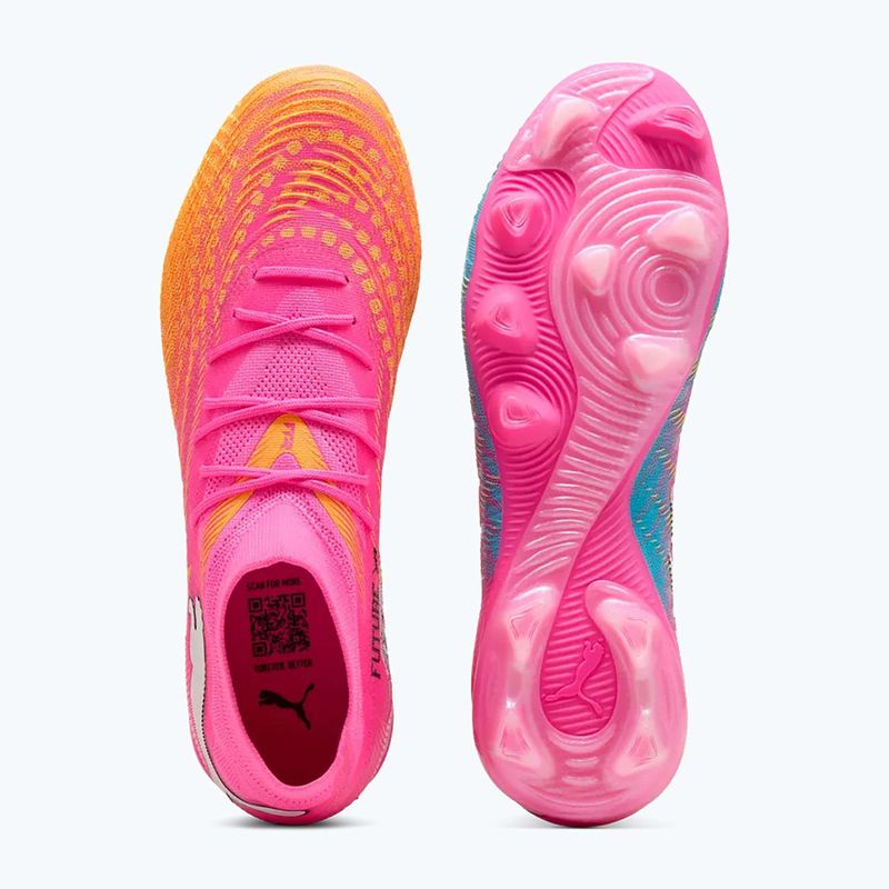 Футболни обувки PUMA Future 9 Match FG/AG poison pink/puma wht/sun stream/bright aqua/puma blk 3