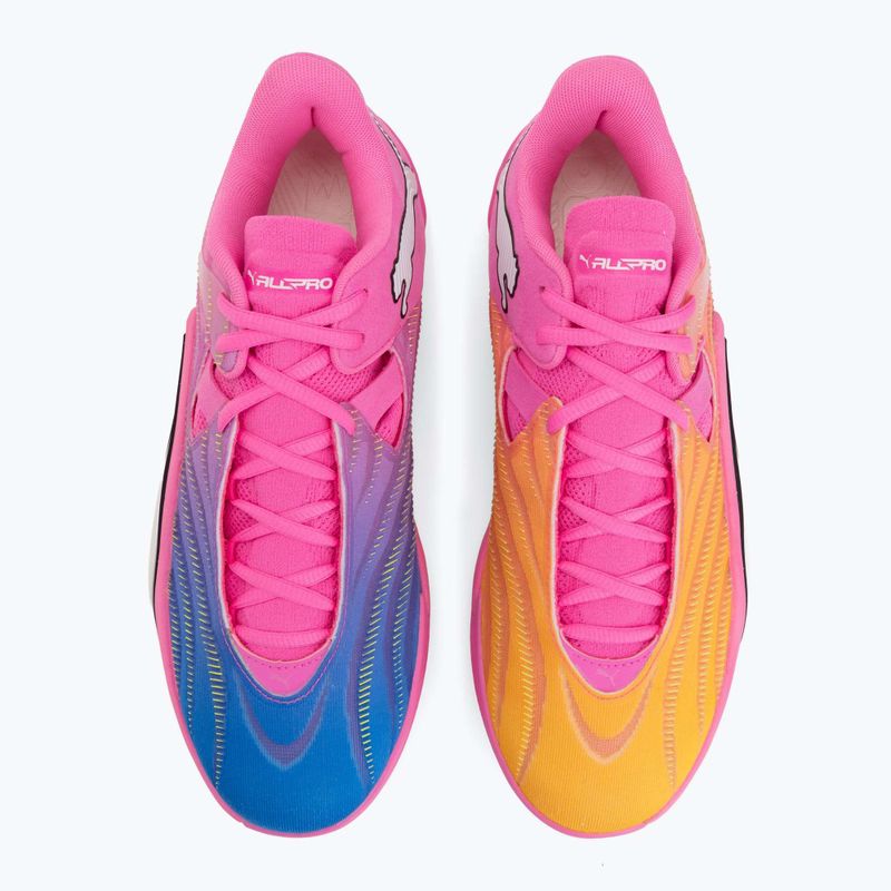 Баскетболни обувки PUMA All-Pro NITRO 2 Elite poison pink/ultra blue/lime squeeze 5