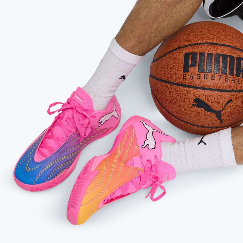 Баскетболни обувки PUMA All-Pro NITRO 2 Elite poison pink/ultra blue/lime squeeze 13