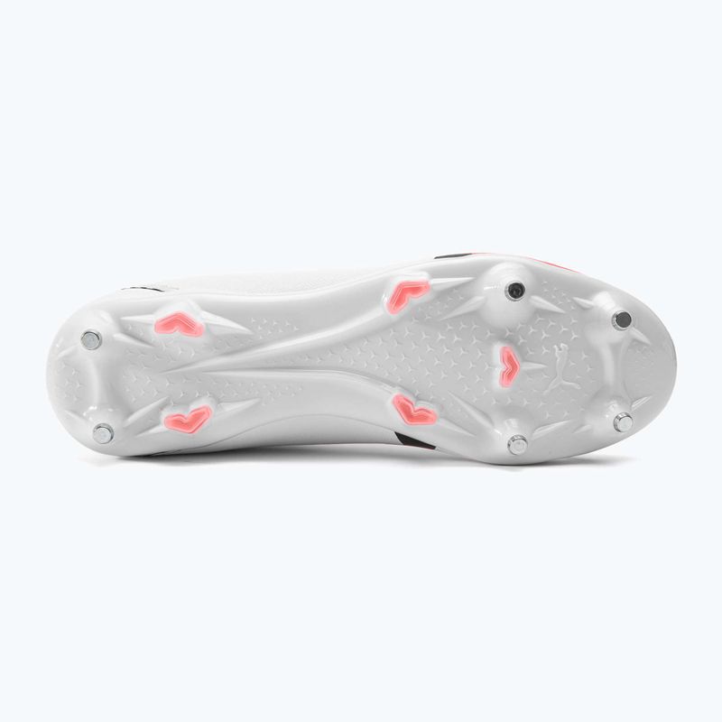 Мъжки футболни обувки PUMA Ultra Play MXSG puma white/puma black/fire orchid 5