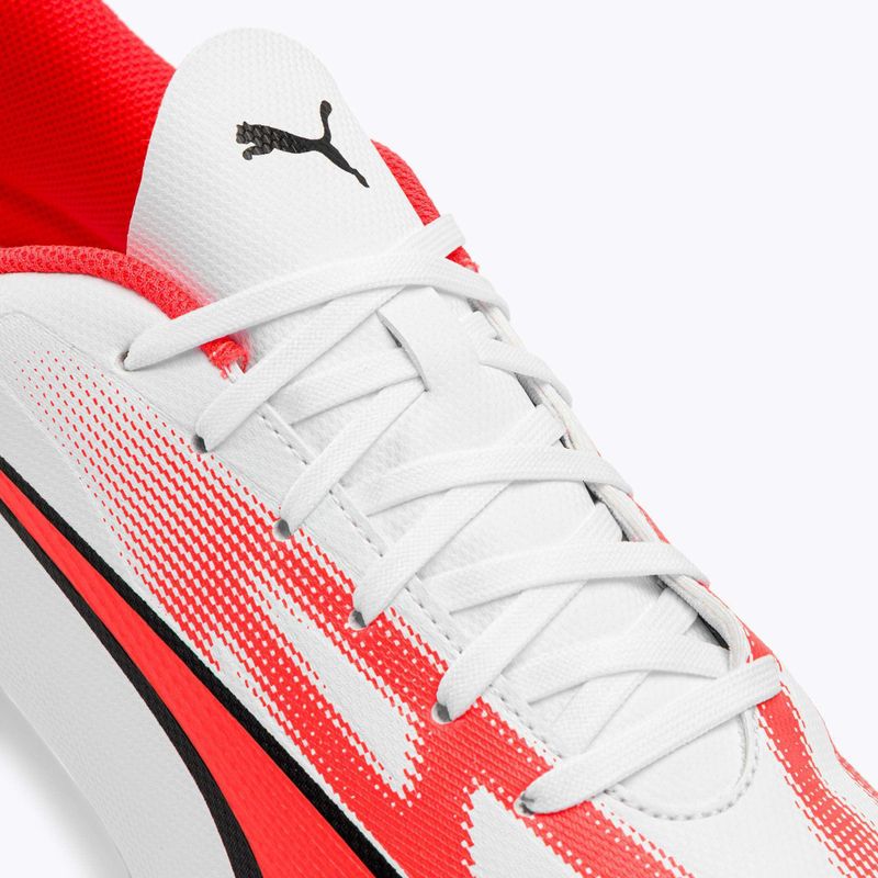 Мъжки футболни обувки PUMA Ultra Play MXSG puma white/puma black/fire orchid 8