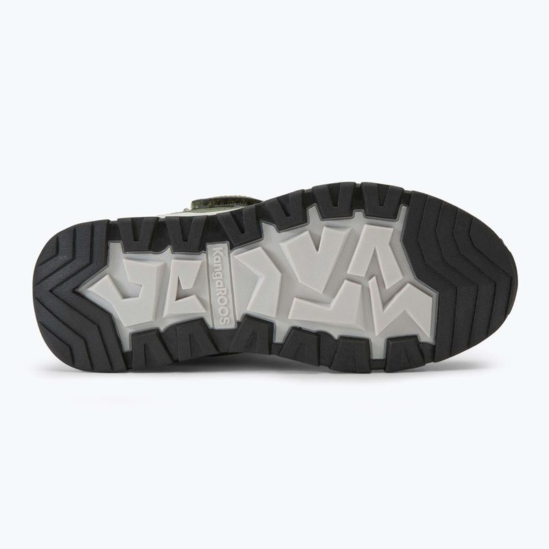 Юношески ботуши за сняг KangaROOS K-MJ Edison EV RTX SL olive / limetta dino 4