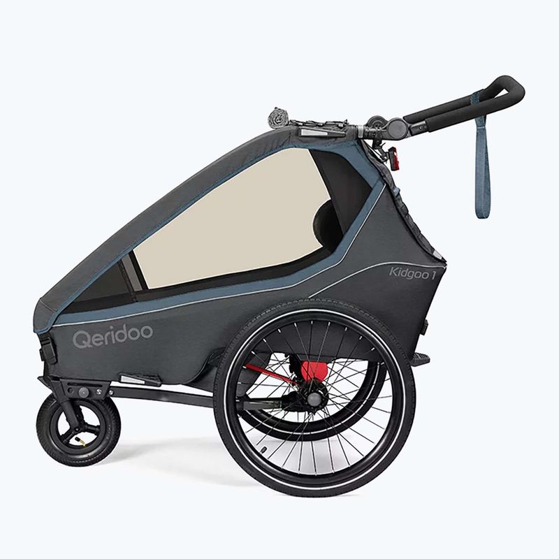 Ремарке за велосипед Qeridoo Kidgoo 1 dark navy/blue 2