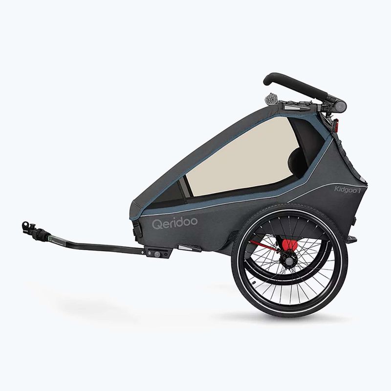 Ремарке за велосипед Qeridoo Kidgoo 1 dark navy/blue 3