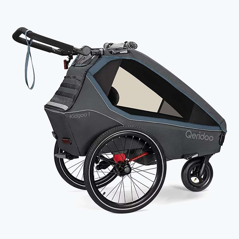 Ремарке за велосипед Qeridoo Kidgoo 1 dark navy/blue 4