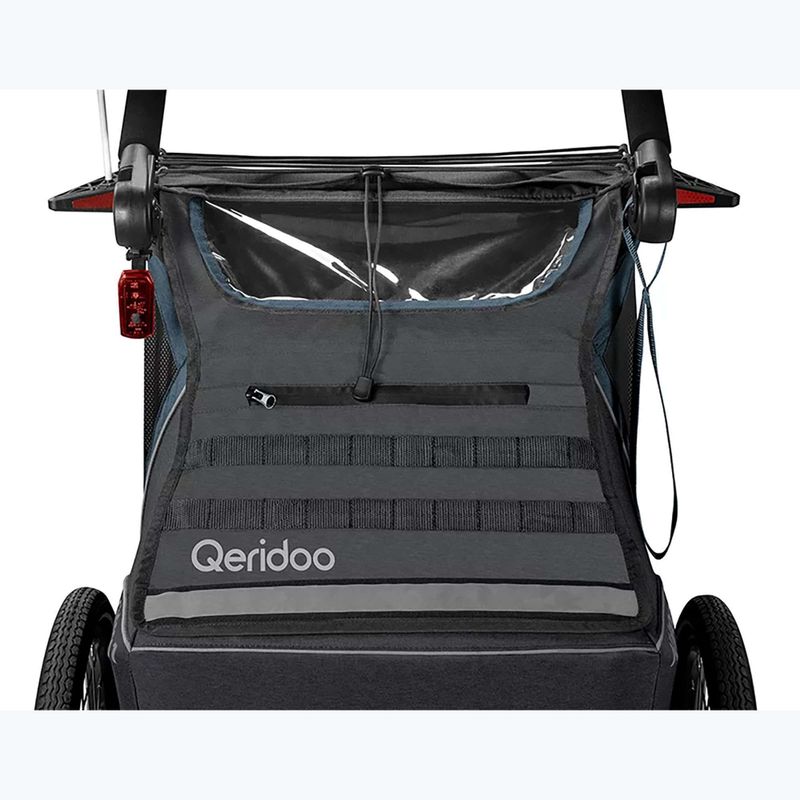 Ремарке за велосипед Qeridoo Kidgoo 1 dark navy/blue 5
