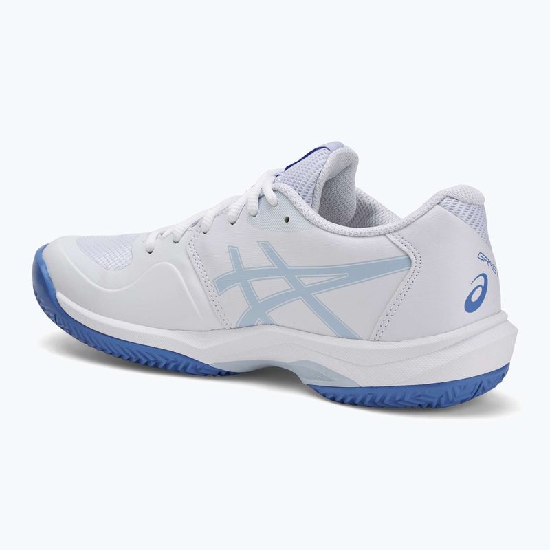 Дамски обувки за тенис ASICS Game FF Clay W white/blue coast 3
