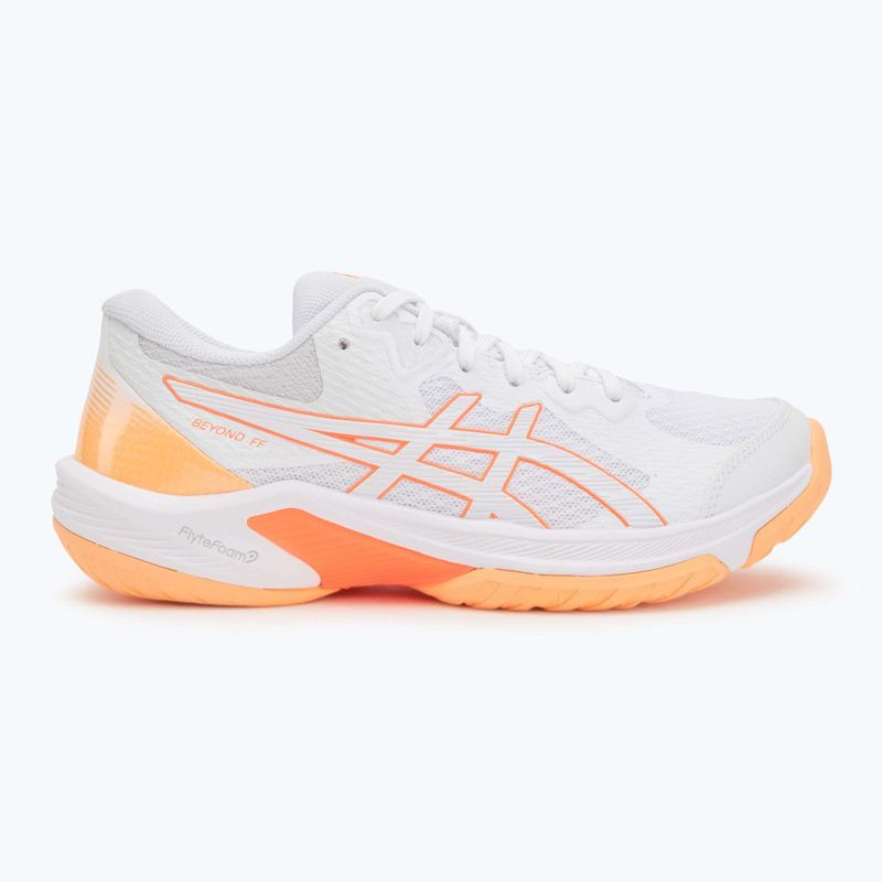 ASICS Beyond FF дамски обувки бяло/ярко коралово 2