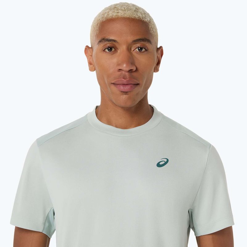 Мъжка тениска за тенис ASICS Court Top cold moss 5