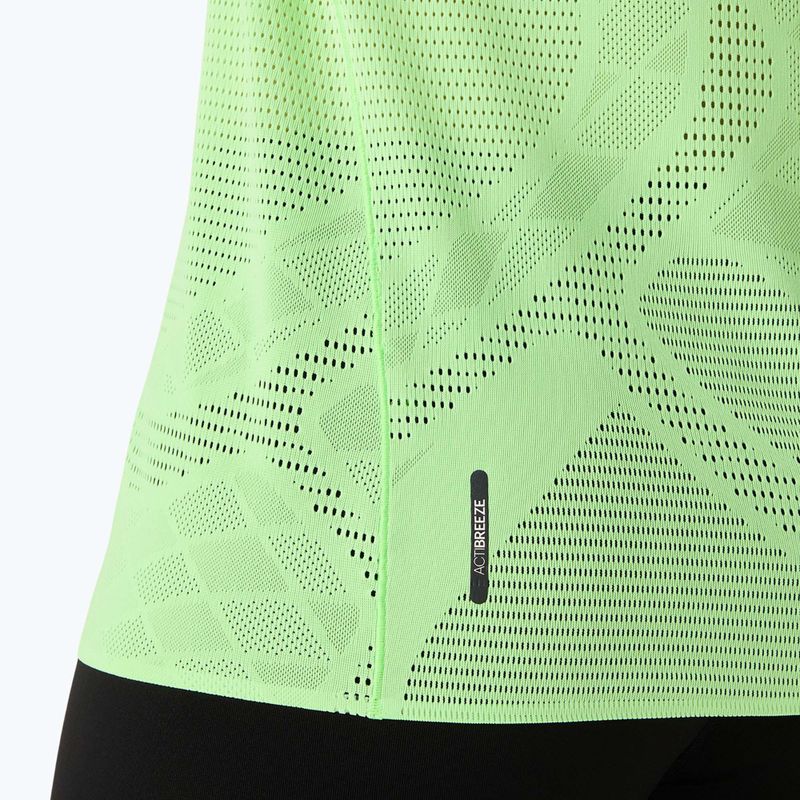 Дамска тениска за бягане ASICS Metarun SS Top illuminate green 6