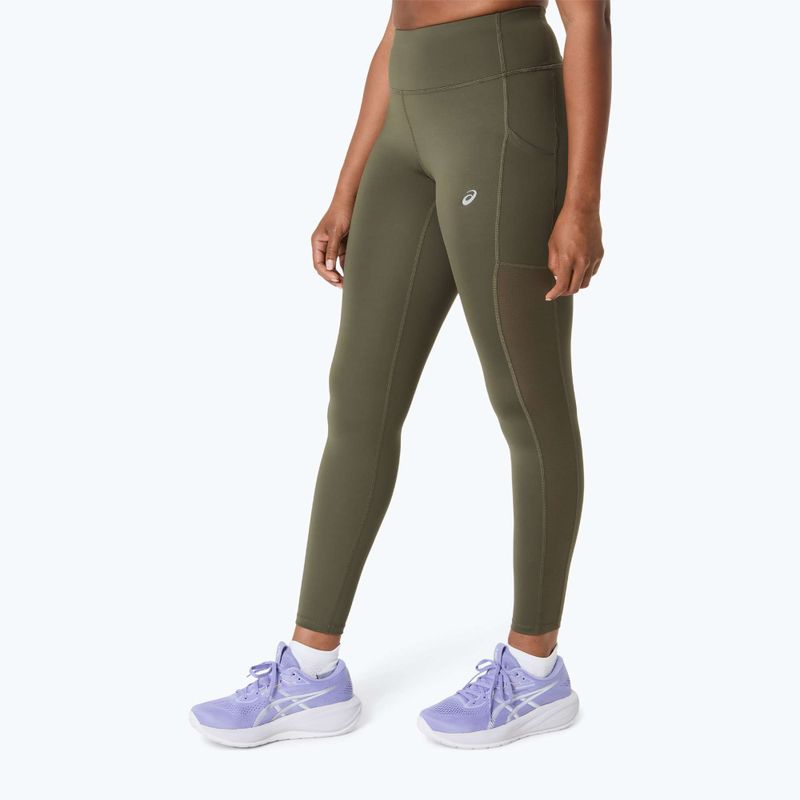 Дамски клин за бягане ASICS Core Tight dark olive 3