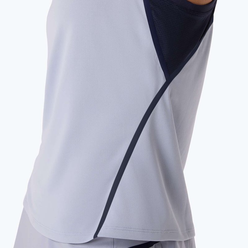 Дамска тениска за тенис ASICS Match Tank W grey/blue 8