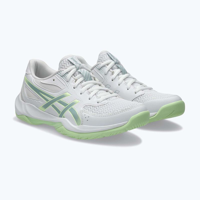 Дамски обувки за волейбол ASICS Gel-Rocket 12 white/ocean haze 8