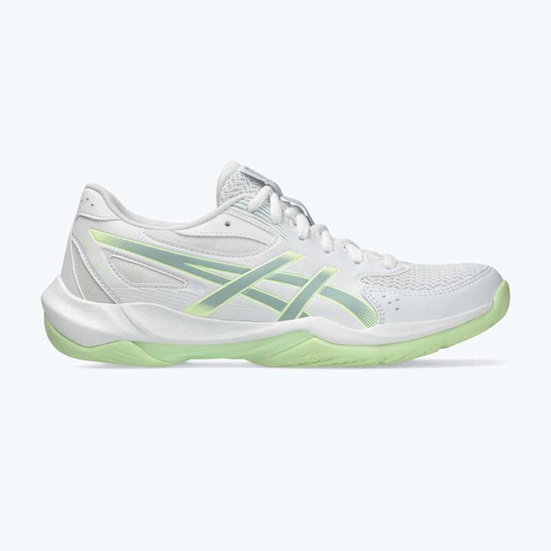 Дамски обувки за волейбол ASICS Gel-Rocket 12 white/ocean haze 9