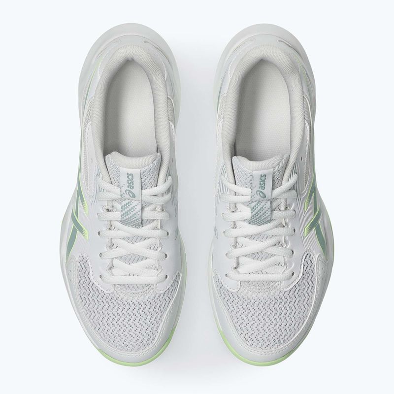 Дамски обувки за волейбол ASICS Gel-Rocket 12 white/ocean haze 14