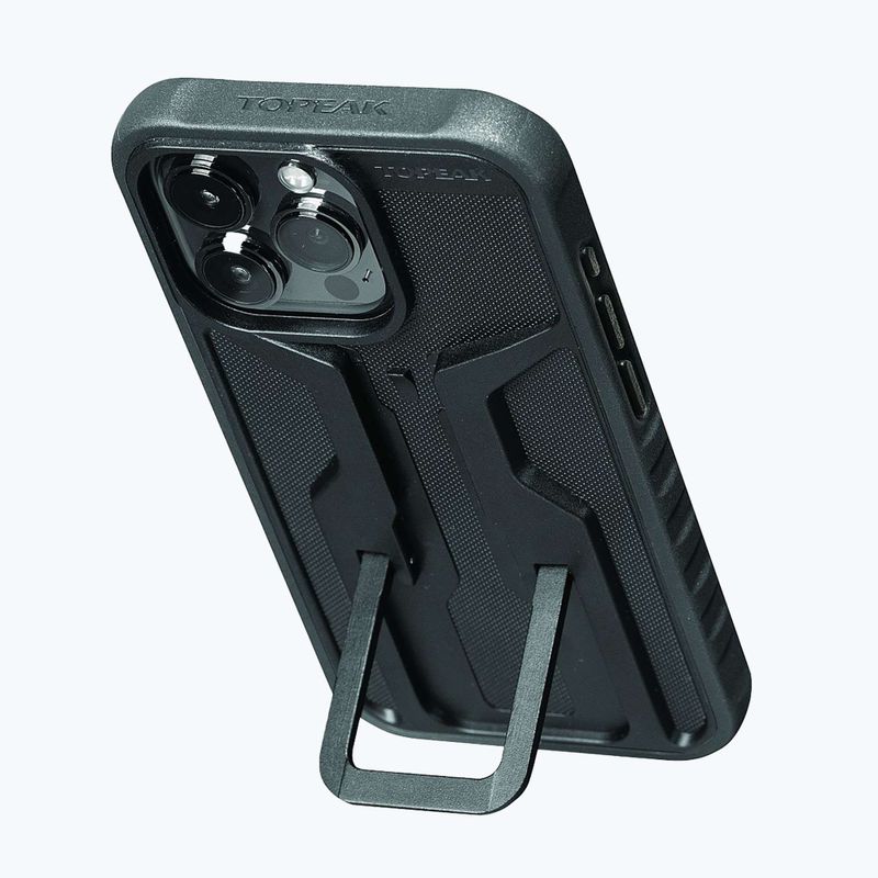 Калъф за телефон Topeak RideCase iPhone 15 Pro черен/сив 3