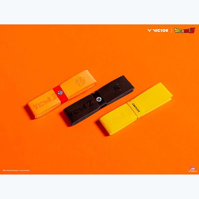 Обвивка за ракета за бадминтон VICTOR Dragon Ball Z Grip неоново жълто 2