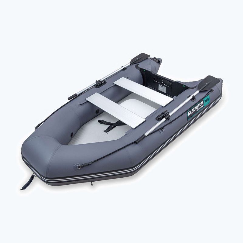 Четириместна надуваема лодка Gladiator AK320 dark gray 2