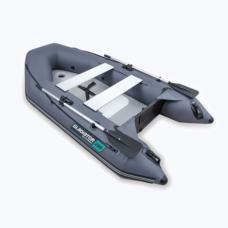 Четириместна надуваема лодка Gladiator AK320 dark gray 3