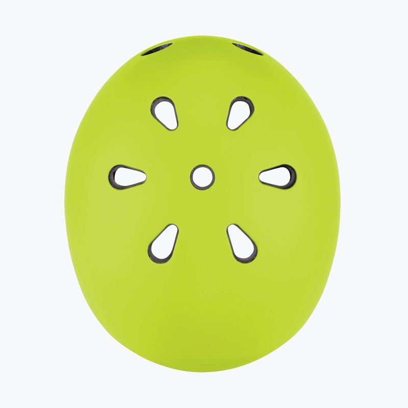 Детска каска Globber Go.Up Lights lime green 5