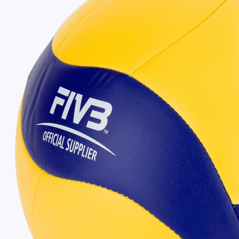 Волейболна топка Mikasa V360W-L yellow/blue размер 5 3